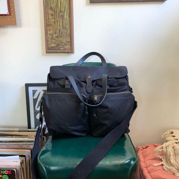 Filson 24-hour tin cloth briefcase - Picture 2 of 8